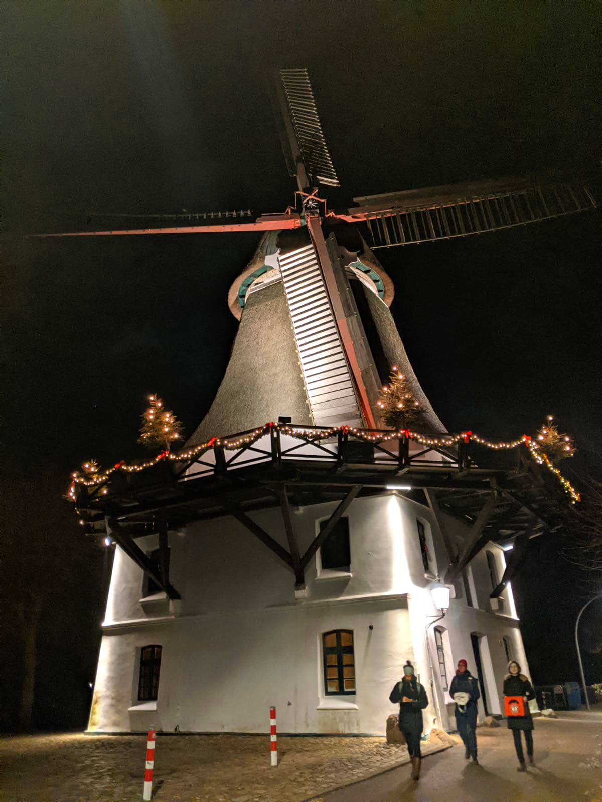 Weihnachtsfeier der Singing Sues in der Windmühle Johanna in Wilhelmsburg