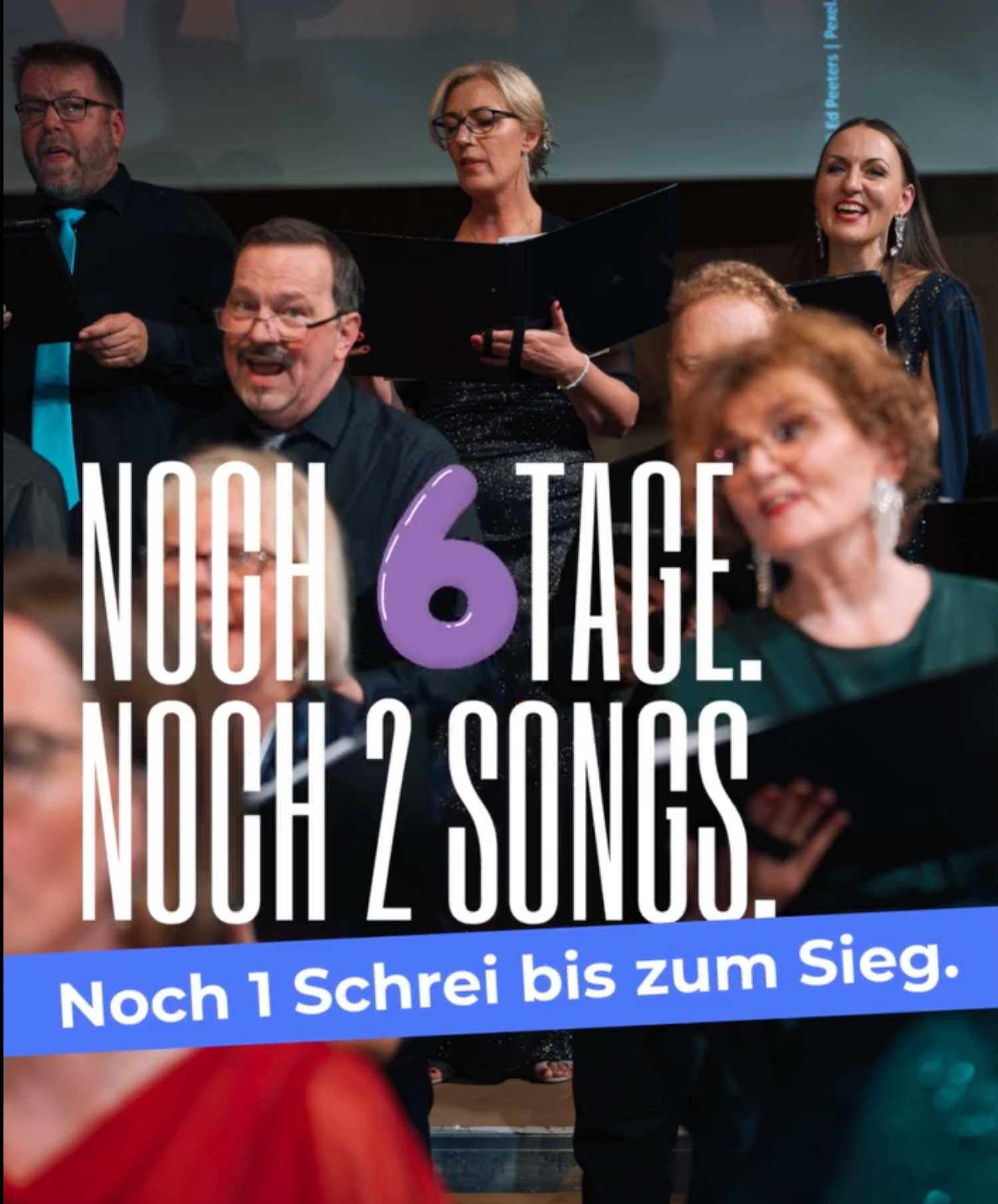6 Tage noch …