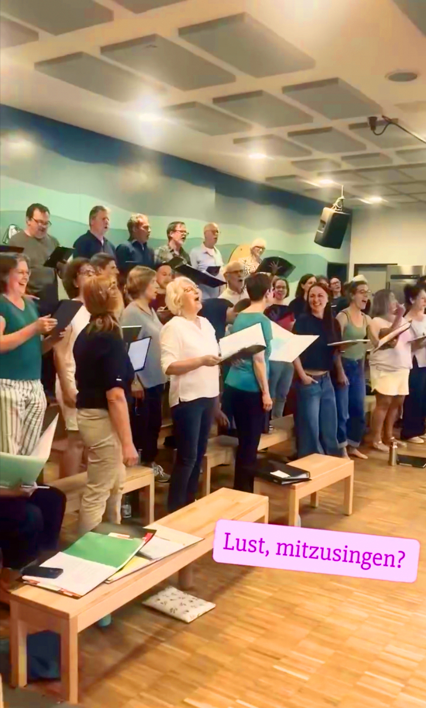 Einsingen für den 3. Oktober!