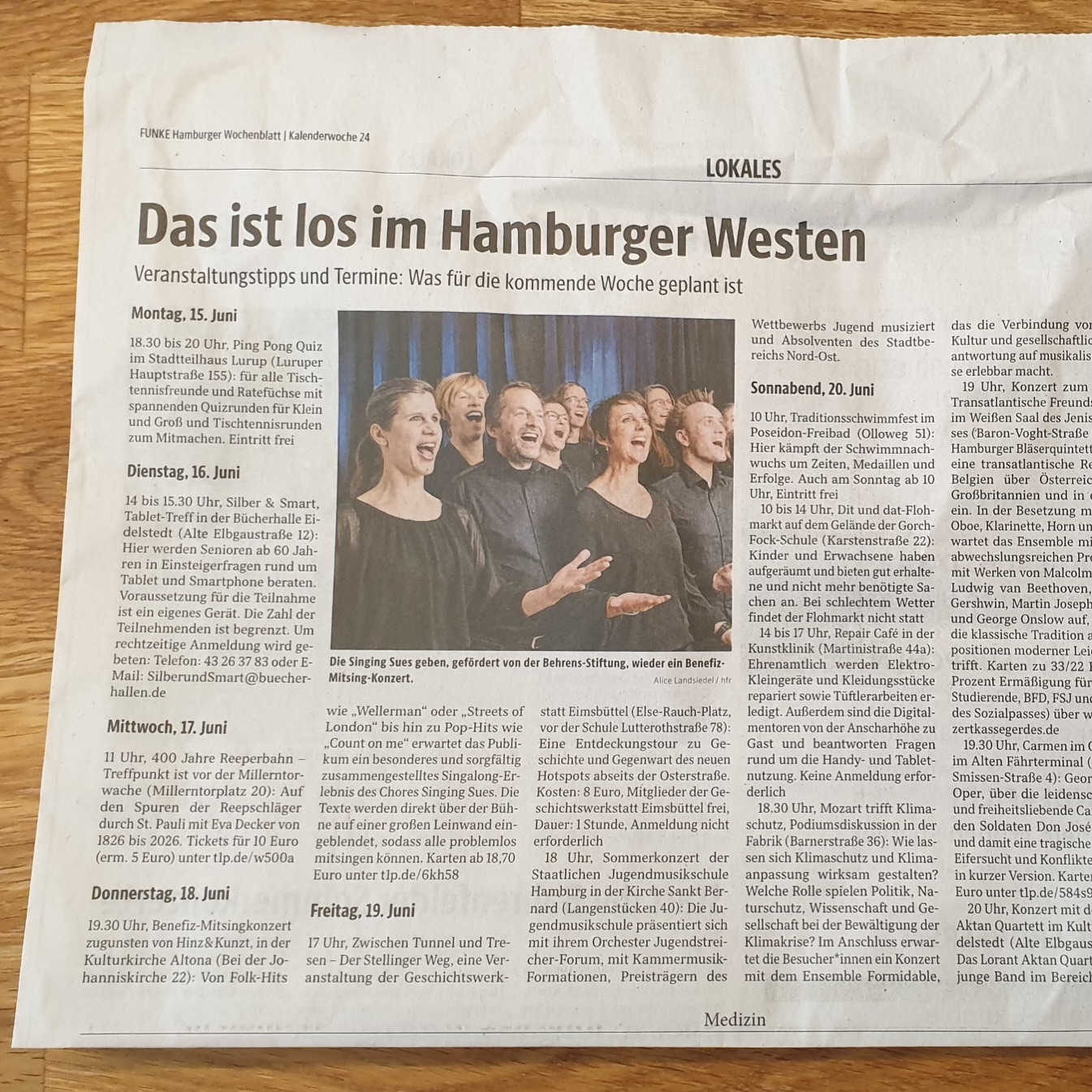 Wir sind los im Hamburger Westen!